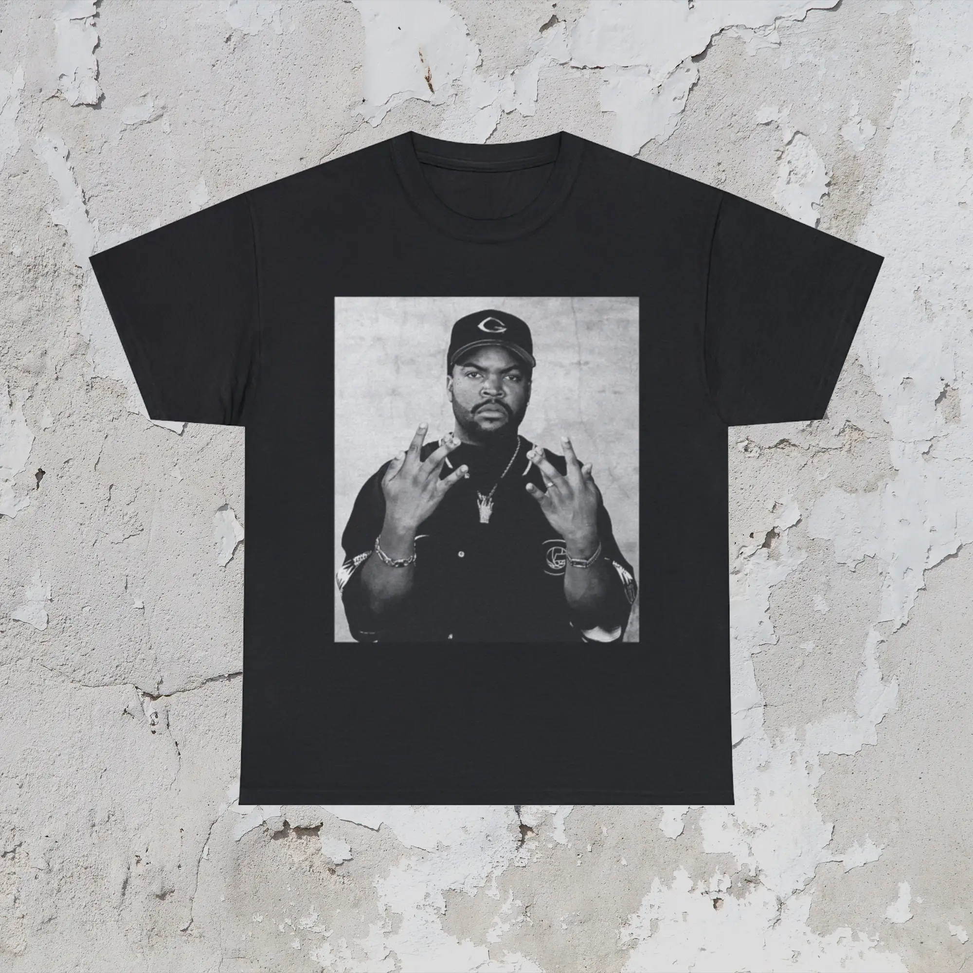 Ice Cube T shirt Hip Hop Clothing Classic Rap Vintage