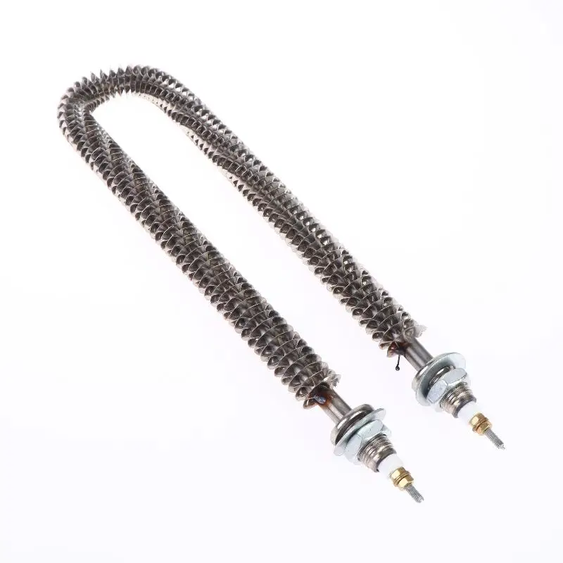 U-Shaped Finned Heat Tube Energy Efficient Stable Heating for Home Sauna Room Heating System Parts