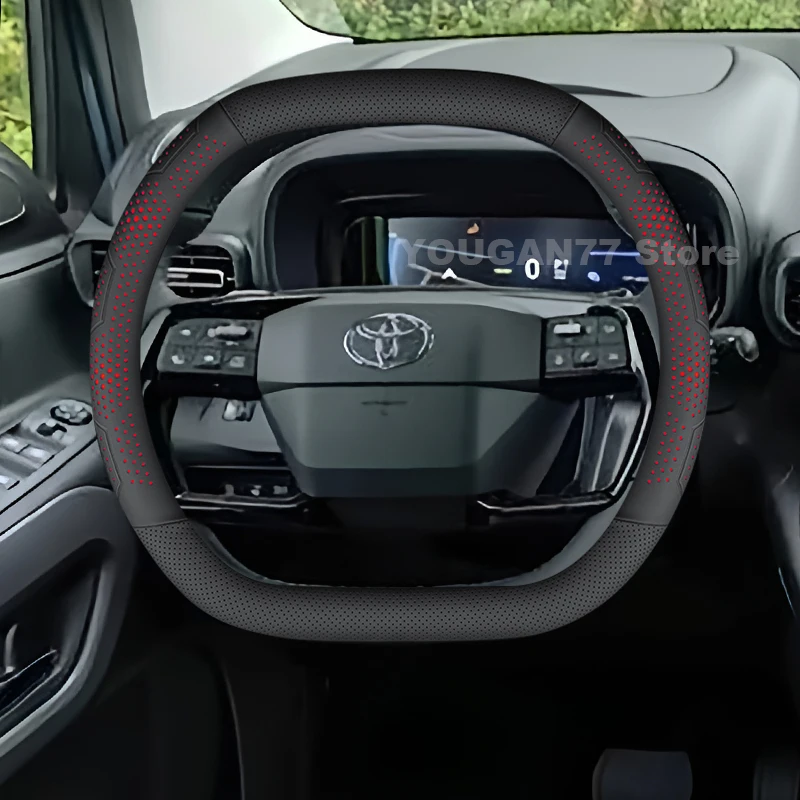 

Double D-type Car Steering Wheel Cover For Toyota Proace City 2025 Auto Steering Wheel Toyota Proace City 2025 Accessories