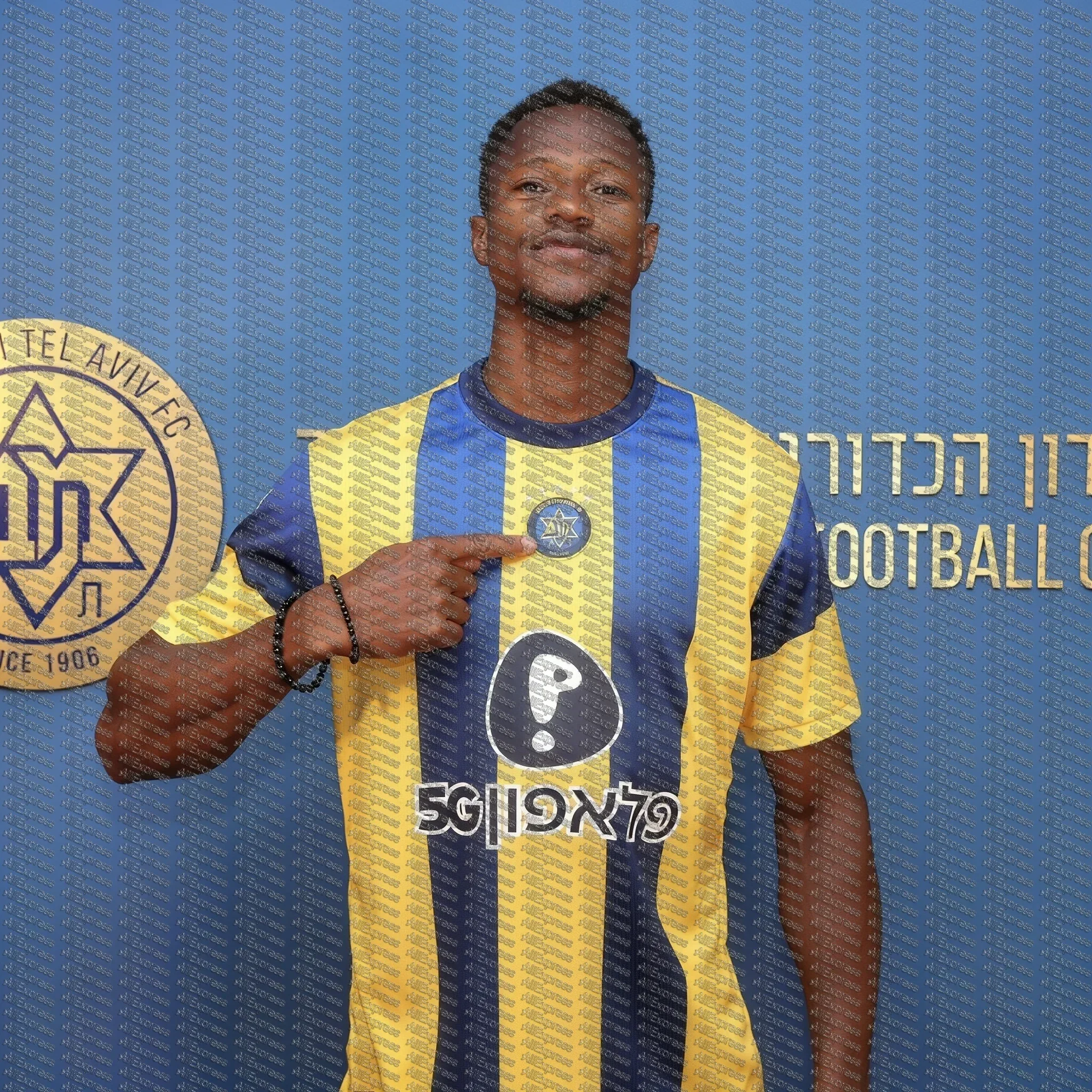 

Maccabi Tel Aviv Football Club 2026 Team Official Sportswear Quick Dry Breathable Men's And Women's T-shirts for Daily Training