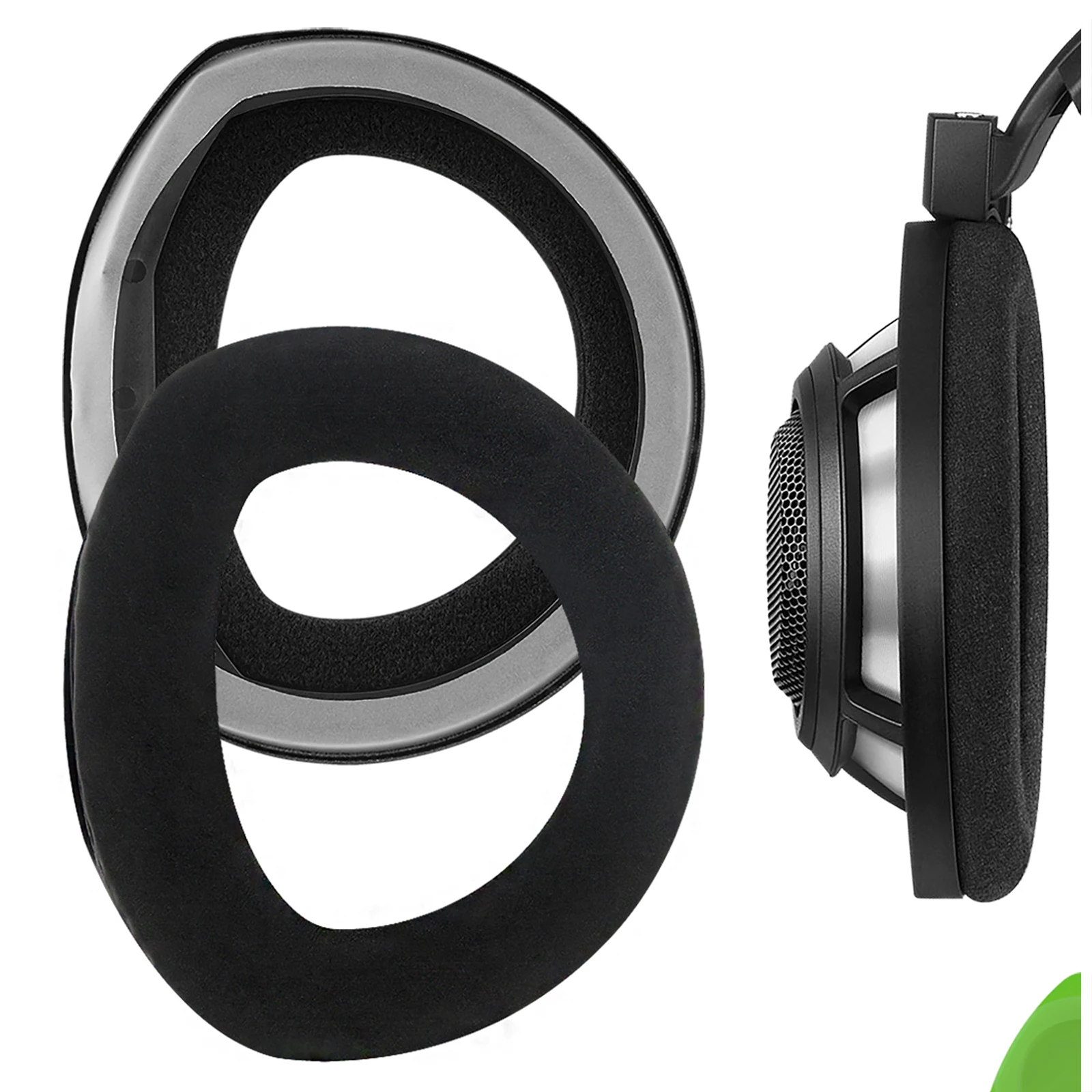 

Комфортные велюровые сменные амбушюры Geekria для наушников Sennheiser HD800, амбушюры для наушников, амбушюры для гарнитуры