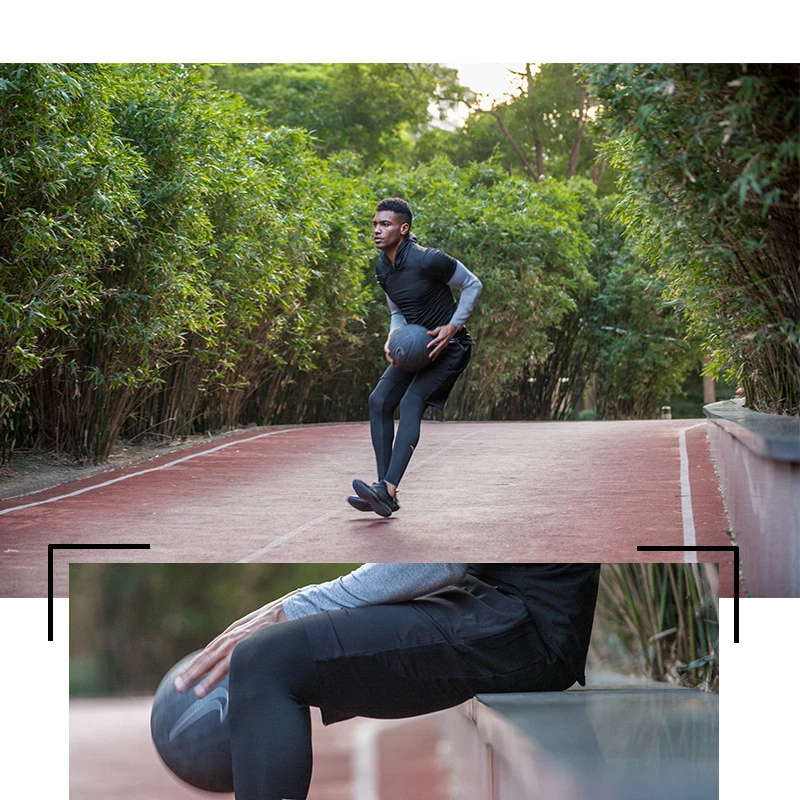 Winter Sports Pants Men's Quick-drying Basketball Tight Compression Leggings Sports Outdoor Fitness Trousers