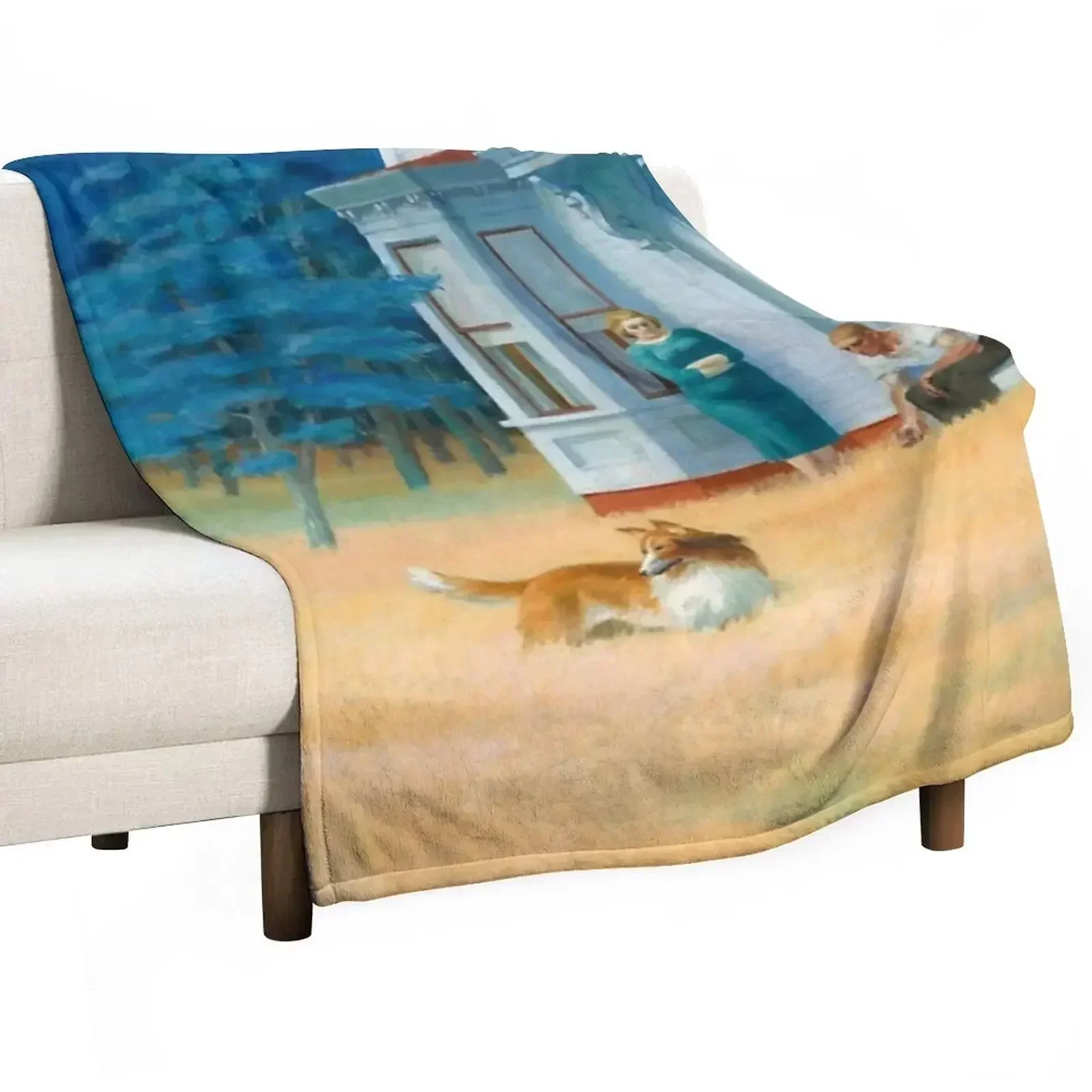 New artwork by Edward Hopper Throw Blanket Decorative Soft Throw Blanket for Couch Sofa