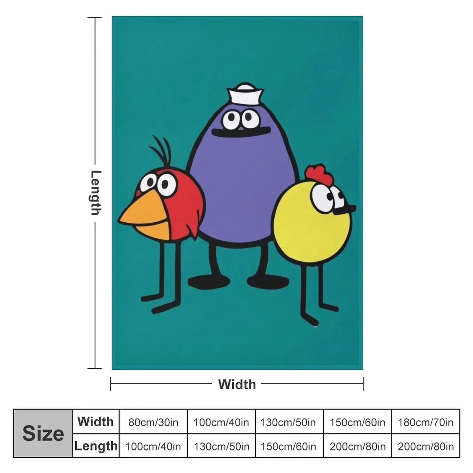 Peep and the big wide world 1 Throw Blanket Stuffeds Soft Big For Decorative Sofa Flannel Giant Sofa Polar Blankets