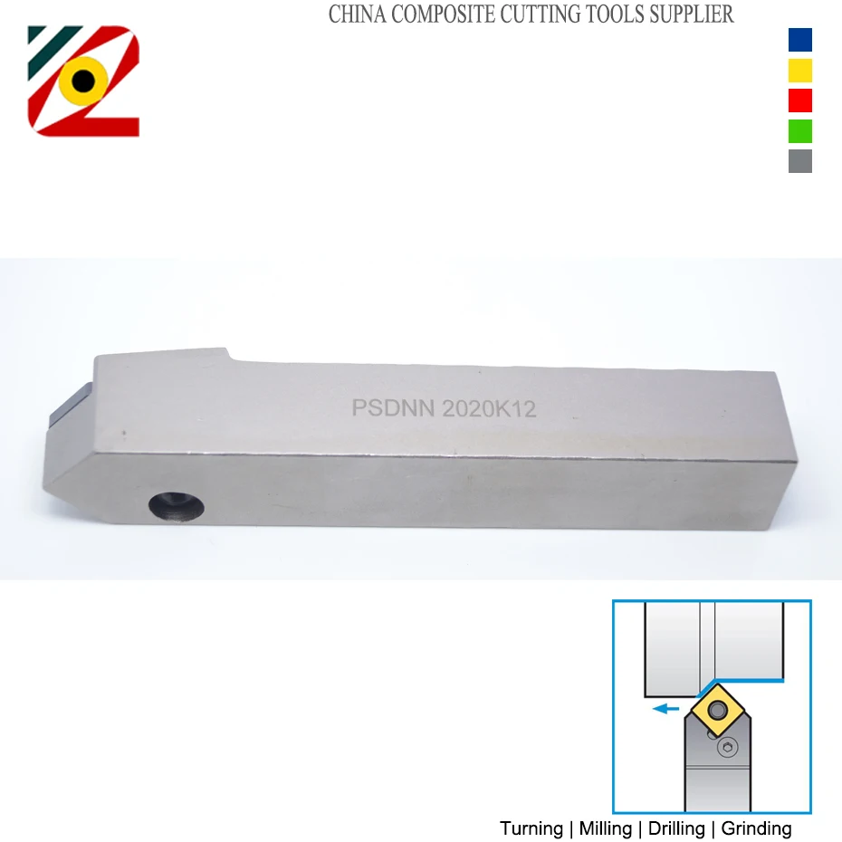 EDGEV 45 PSDNN2020 PSDNN2020K12 PSDNN2532P12 PSDNN3232P15 PSDNN3232P19 CNC เครื่องมือ Holder SNMG120408 SNMG150608