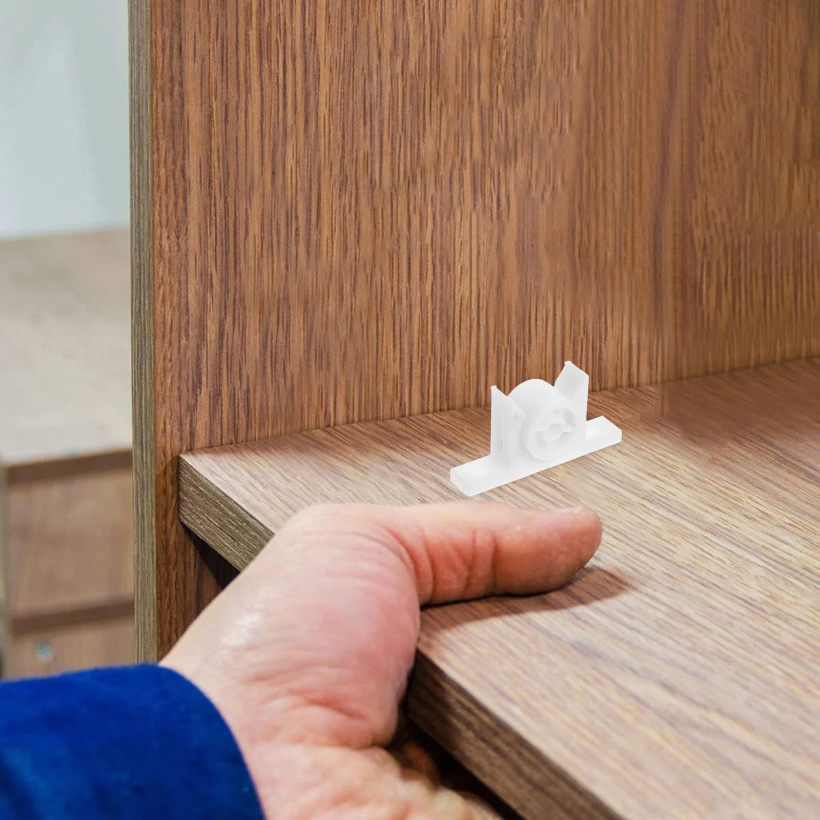 

20 set 20 Sets Cabinet Door Bump Bead Latch Locks Plastic Magnetic Closures for Kitchen Wardrobe Closet Hardware