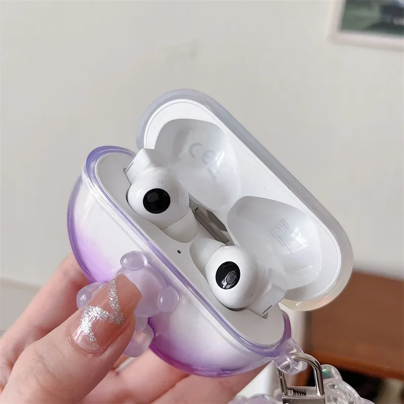 Cute DIY Pro4 Cover for Huawei Freebuds Pro 4 Case Protective Decoration Cover for Free Buds Case for Huawei Earbuds Funda Box