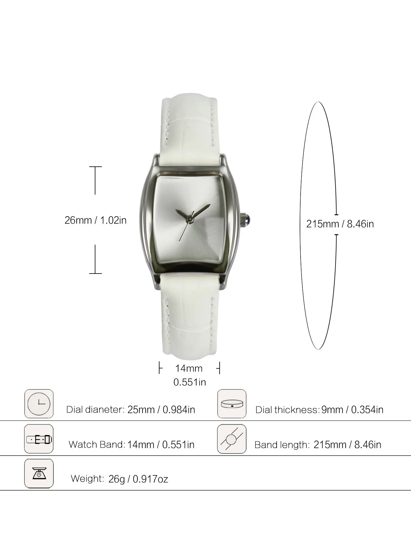 Women Quartz Watch Rectangle Tonneau Dial Case Simple Minimalist Watches Ladies Luxury Wristwatch Diamond Reloj Love Heart Clock