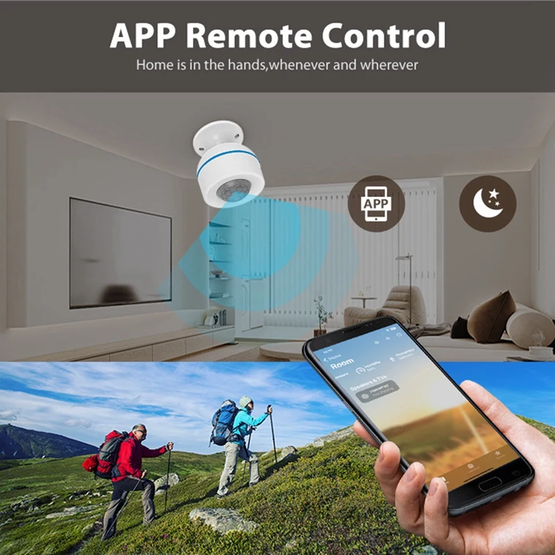 Tuya matéria rosca pir sensor de movimento corpo humano detector infravermelho trabalho com homekit alexa google casa