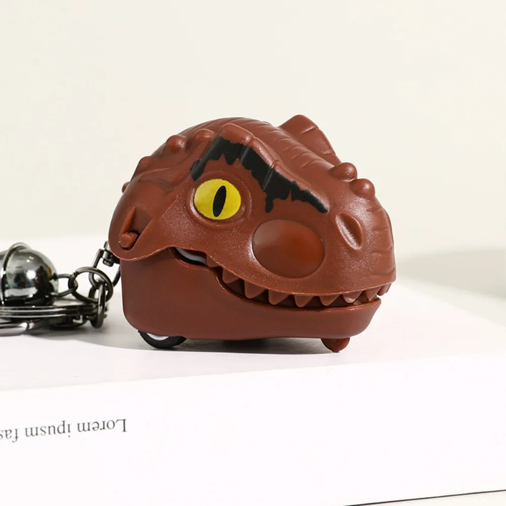 

Biting Hand Dinosaur Dinosaur Head Keychain Bag Charms Funny Toy Small Toy Bag Pendant Key Ring Bag Accessories