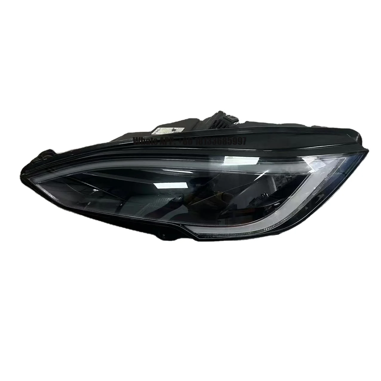 

2024-26 for Tesla Model S New Black Headlights Non-Destructive Auto Parts with 6000k Color Temperature Support for Old Model