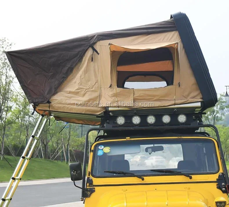 outdoor camping self driving equipment car tent folding retractable tent