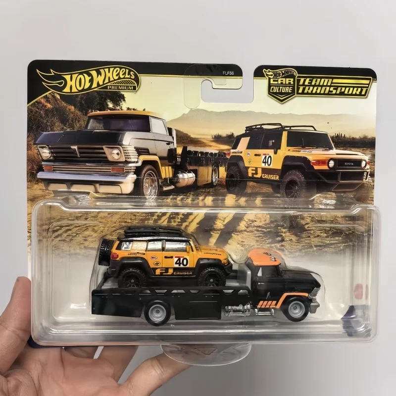 Auf Lager Hot Wheels Original Flf 56 2025 F Fall Transport Flotte Serie Legierung Druckguss Auto Modell Toyota Geschenk Überraschung Spielzeug Autos