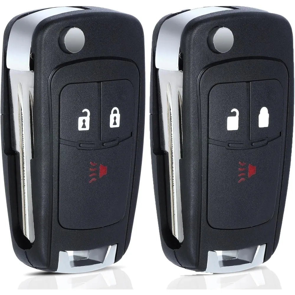 

2 Pack Replacement Smart Remote Car Key Fob for Chevrolet Spark 2013 2014 2015 A2GM3AFUS03 95989830/95233524 315MHz ID46 Chip 3