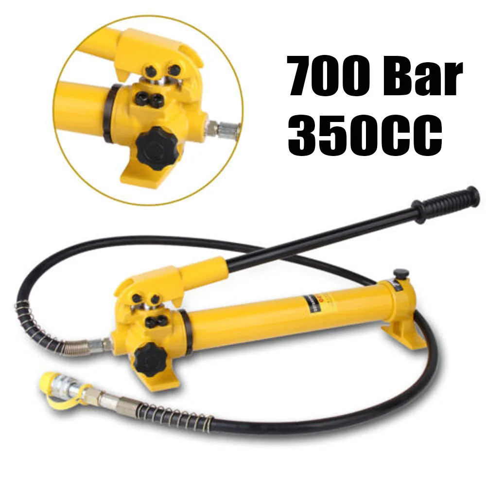 

CP-700 Hydraulic Manual Pump 10000PSI Lightweight Hydraulic Hand Pump for 10 Ton Hydraulic Ram Cylinders