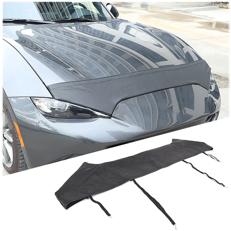 

For Mazda MX-5 MX5 2016-2023 Car Hood Cover Stone Deflector Hood Protection Shield Sand Block Exterior Accessories