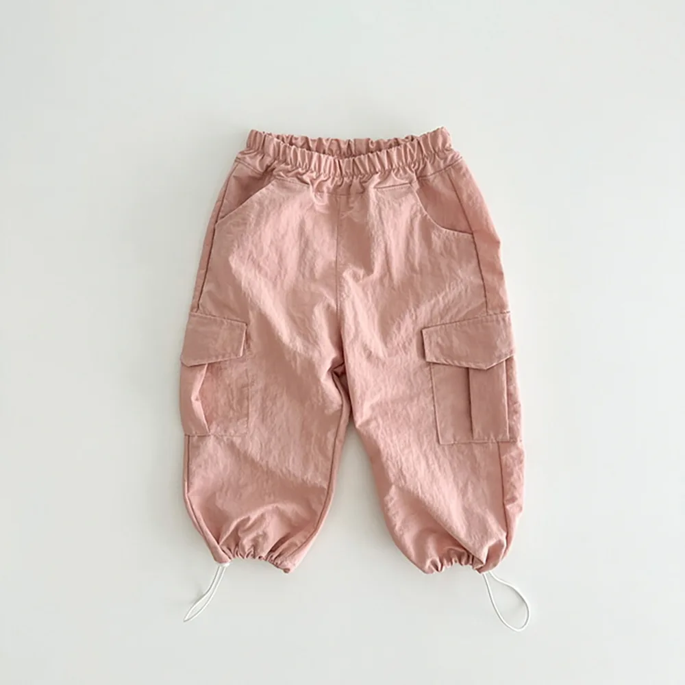 Calça casual de bebê, calça esportiva para criança, roupa infantil, moda sólida, infantil, para meninos, meninas, nova, outono, 2023