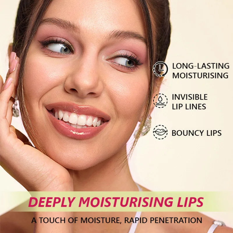 Hydrating moisturizing exfoliating dead skin lip fullness lip oil fade lip lines Discoloration lip oil