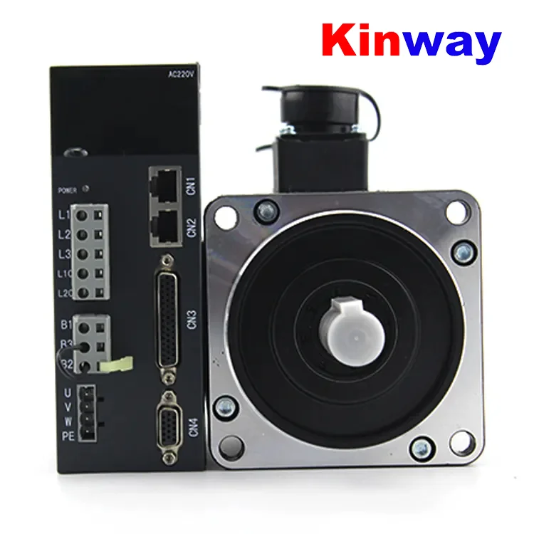 Kinway Servo motor 110ST-M05030 5N.m 6A 1.5kw AC 220V with 3 meter cable servo motor with driver for laser cutting machines