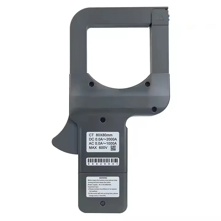 

2026 Professional ETCR6680D AC/DC Clamp Current Meter Digital Display Resistance Meter for Measuring Instruments