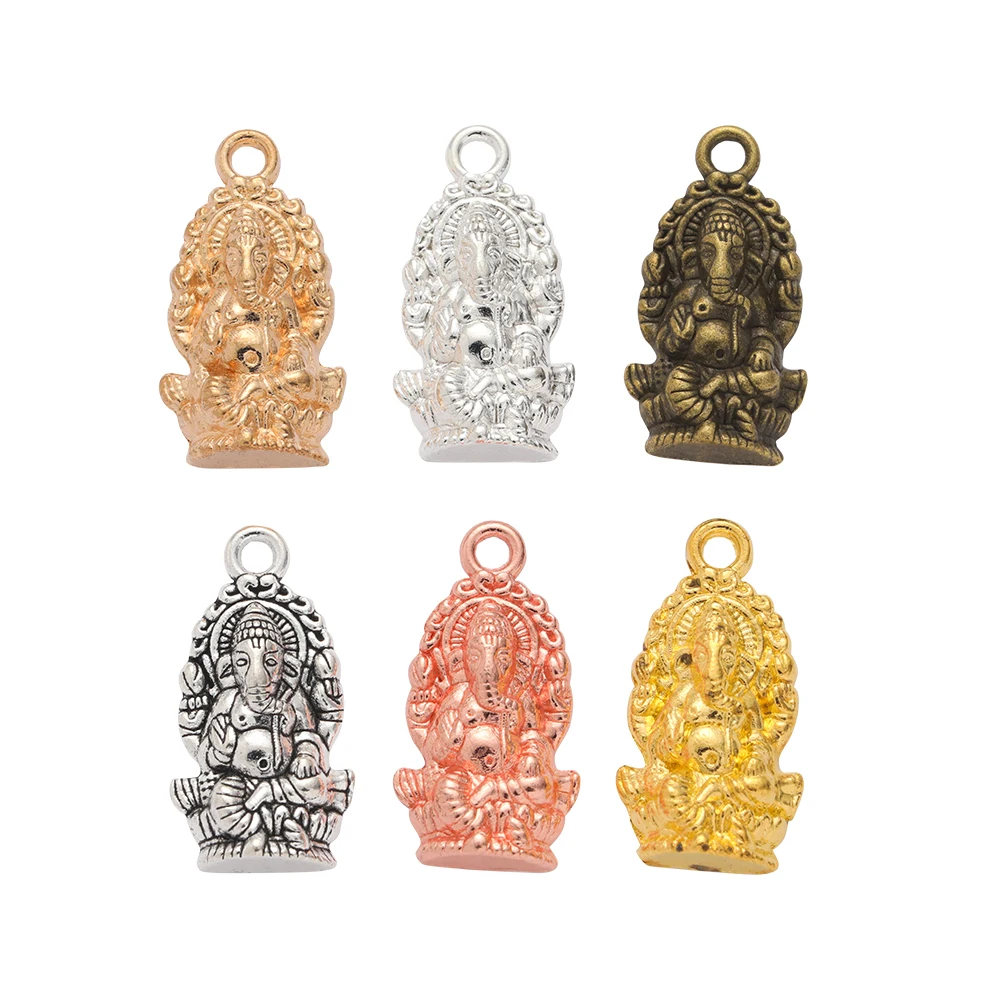 22pieces (elephant) vintage zinc alloy charm metal pendant DIY jewelry discovery making accessories 395