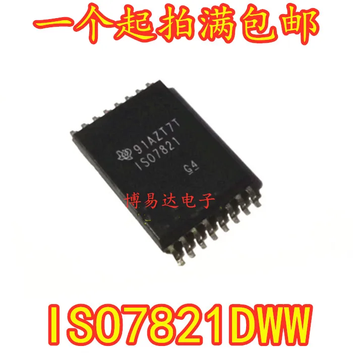 ISO7821DWWR ISO7821 SOIC16  ISO7821DWW   10pcs