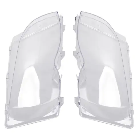 1 paio di copriobiettivo trasparente per faro anteriore sinistro e destro per BMW E46 serie 3 1998-2001 coprifaro a 4 porte