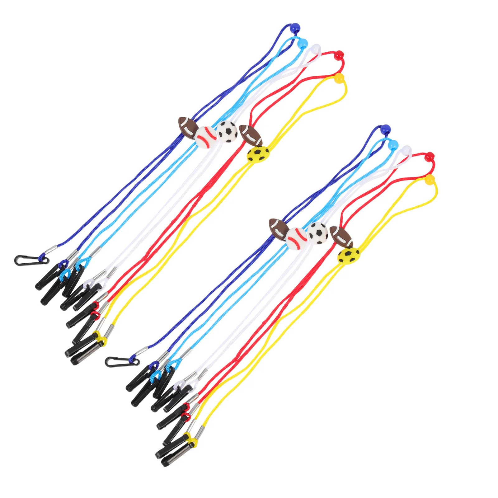 

10pcs Eyeglasses Lanyards For Kids Adjustable Cartoon Glasses Straps Anti-Lost Wear-Resistant Portable Rope For Children