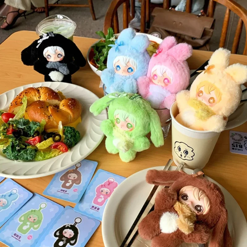 AYOR TOYS Shyshy Flashing World Series Blind Box Kawaii Vinyl Face Doll Mystery Box Action Figure Customized Pendant Doll Gift