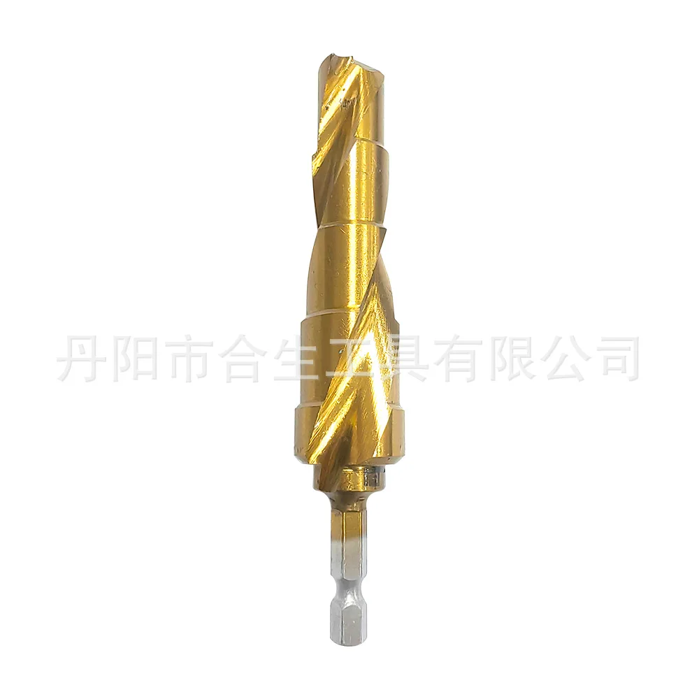 Woodworking Drilling tool,sharp wear-resistant Pagoda Drill Template Drill bit, Full Grinding Drilling And Expanding Sleeve Tool