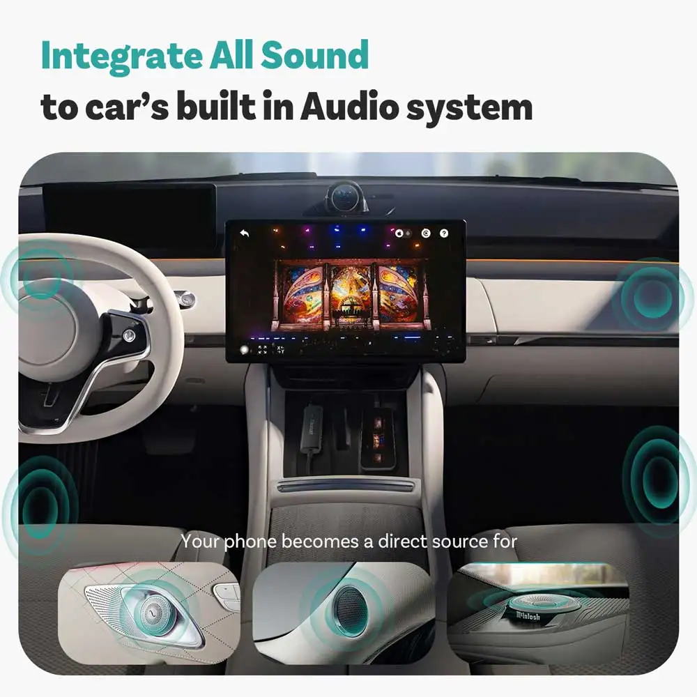 Ottocast MirrorTouch USBアダプター Ottocast® Mirror Touch Wireless CarPlay Adapter