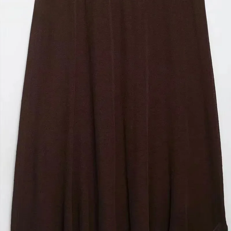 Sukienki damskie seksowne z odkrytymi ramionami, bez rękawów, jednolite, letnie, bez ramiączek, dopasowane, długie, eleganckie, z siateczkowymi wstawkami, na imprezę.