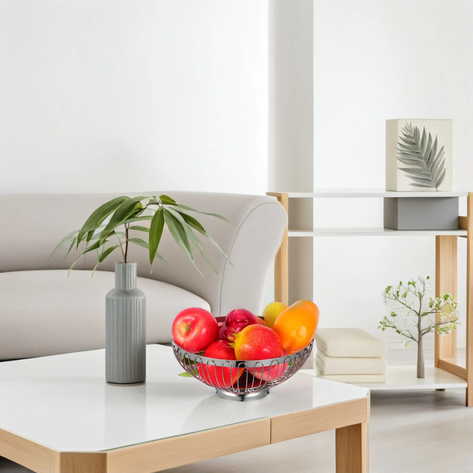 

Vegetable Basket Fruit Bowl and Veggie Washer for Kitchen Washing Counter Stainless