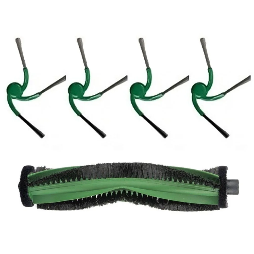 Main Roller & 4 Side Brushes Kit Compatible With Roomba= 115 Combo= And 115 Combo=+ Robot= Vacuum Cleaner Replacement Parts