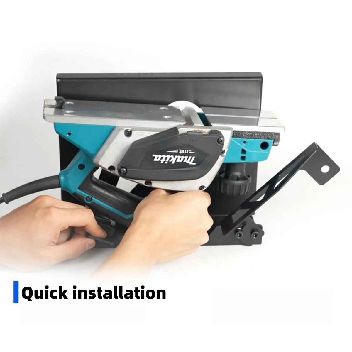 

Flip Planer Stand- Electric Planer Inverted Bracket, Woodworking Planing Support Practical Household Flip Mount Tool Steel- Rack