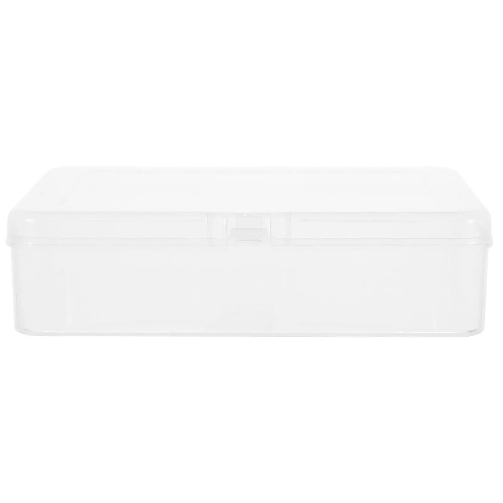 

6 Pcs Sample Display Box Transparent Plastic ganizer for Cards Small Parts Parts Box Storage Hardware Accessories