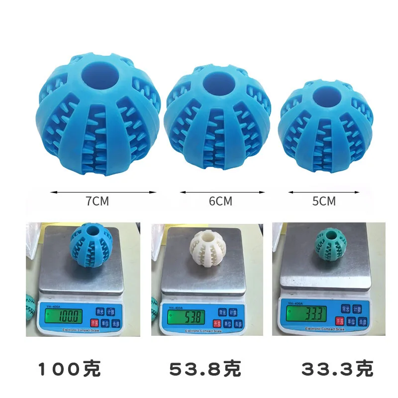 Pet Supplies Leaky Food Balls Watermelon Puppy Puzzle Gritting Teeth Deboredom Rubber Dog Toy Balls Dog Toys