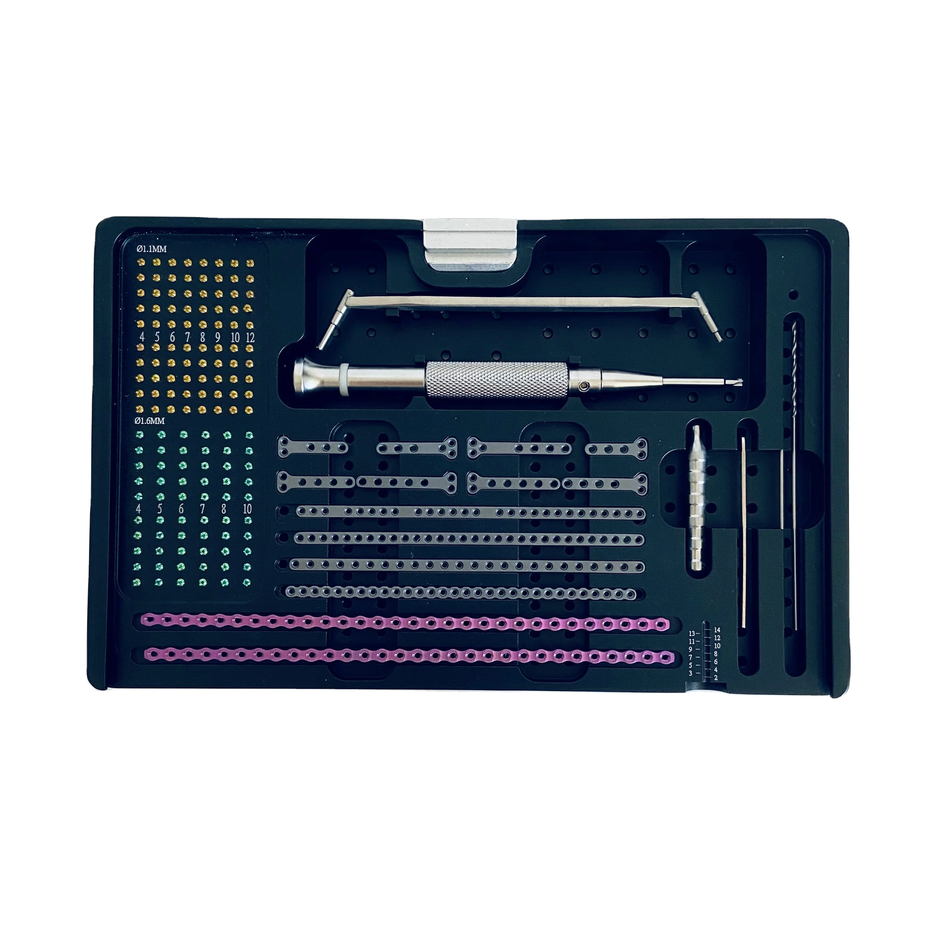 Veterinary Orthopedic Surgery Titanium Implants 2.0/2.4/2.7/3.5mm ALPS Straight Reconstruction Locking Plate