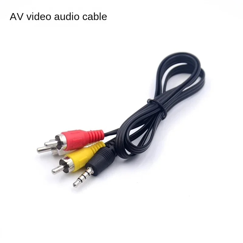 1 pcs 65cm 1m 1.5m 3.5mm Jack Plug Male To 3 RCA Adapter High Quality 3.5 To RCA Male Audio Video AV Cable Wire Cord