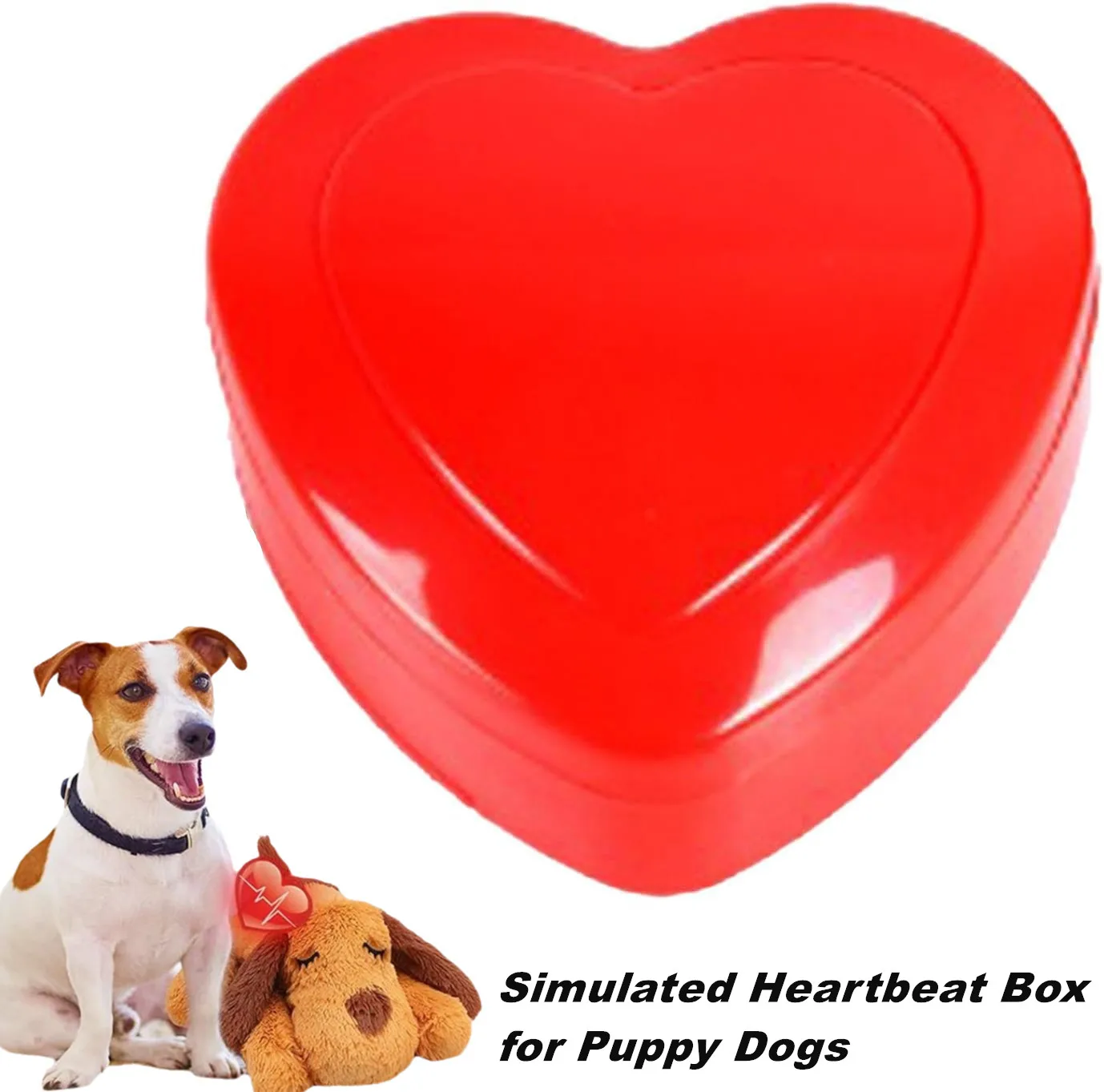 Heartbeat Simulator For Plush Toys Heart Beat Box Pulsing Device Stuffed Doll Accessories Stress Relief Sleep Aids for Baby Pets