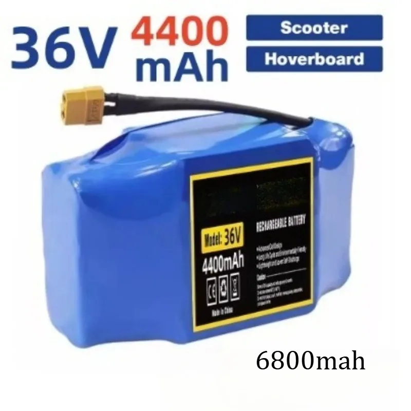 18650 36V 4400AH Twisted Car Battery10Series 2 Parallel Lithium Battery Pack Long Lasting Power Charging Long Endurance Battery