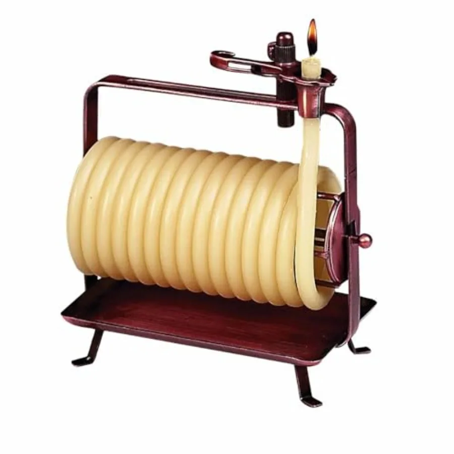

80-Hour, Eco-friendly Natural Beeswax with Cotton Wick