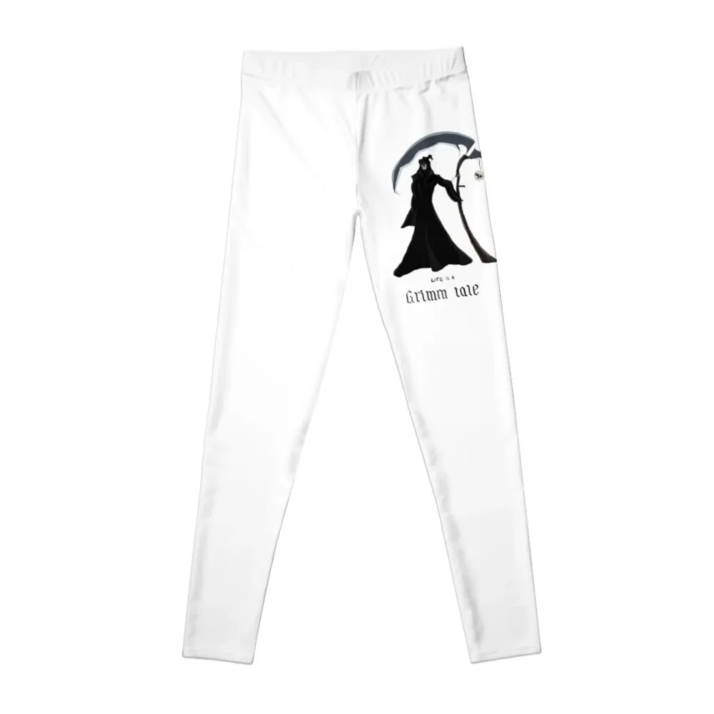 

Life is a grim tale - Grimm reaper Leggings gym sportswear woman gym womans harem pants Women's sportswear Womens Leggings