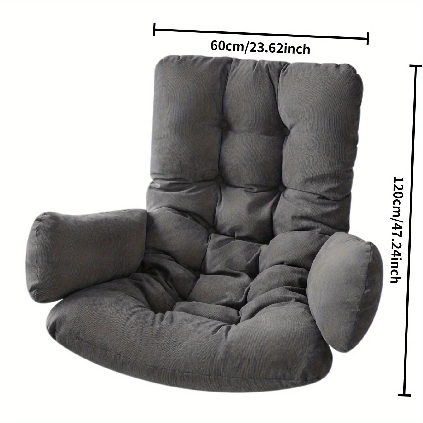 Boheemse stijl schommelstoelkussen binnen/buiten kussen zachte vulling voor hangstoelen balkon tuin terras meubelkussen - afbeelding 2