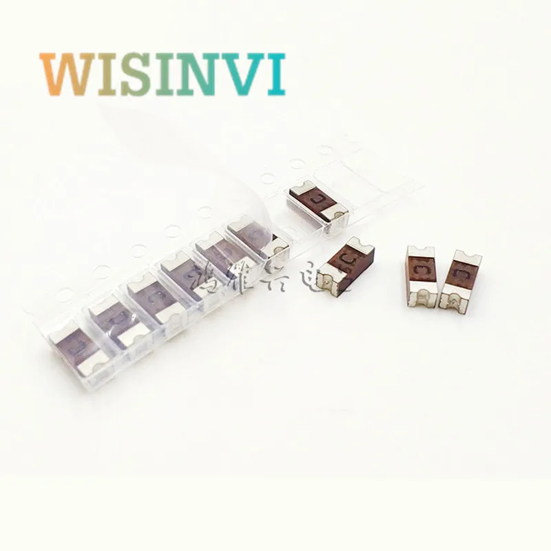 10 قطعة MF2410F0.500TM 2410 1808 0.5A 500MA 250VAC صنع C مرة واحدة مصهر حراري F سريع المفعول الصمامات