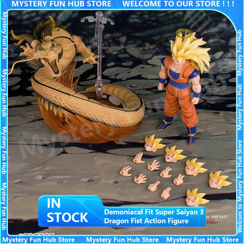 

В наличии: Фигурка Demoniacal Fit Super Saiyan 3 Dragon Fist, Dragon Ball Z SHF SSJ3 Гоку, аниме-фигурка, коллекционная модель, игрушка