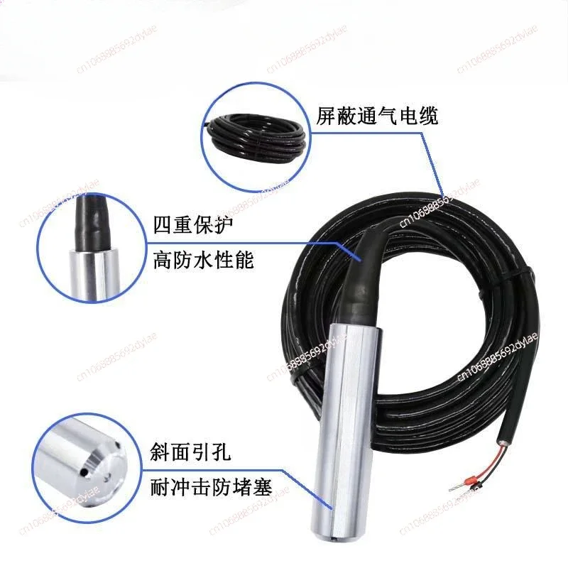 4-20ma Submersible Deep Bore Depth Water Pump Level Sensors for Deep Well