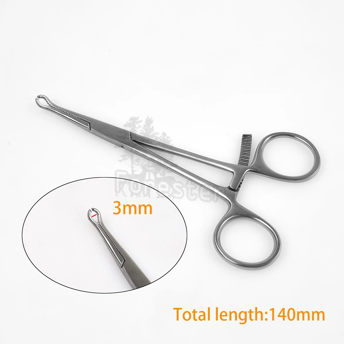 Small Serrated Bone Holding Forceps Mini Serrated Orthopedic Clamp Small Bone Forceps Veterinary Orthopedics Instruments