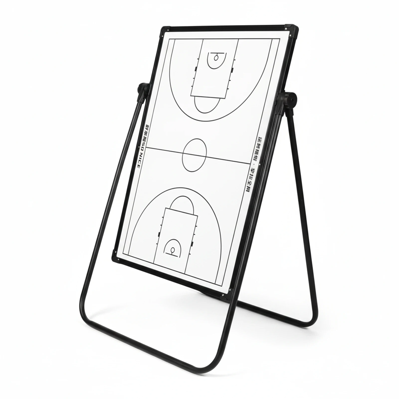 

Double Sided Basketball Board with Markers Eraser Strategy Practice Board Multi-Purpose for Basketball Soccer Volleyball Coaches