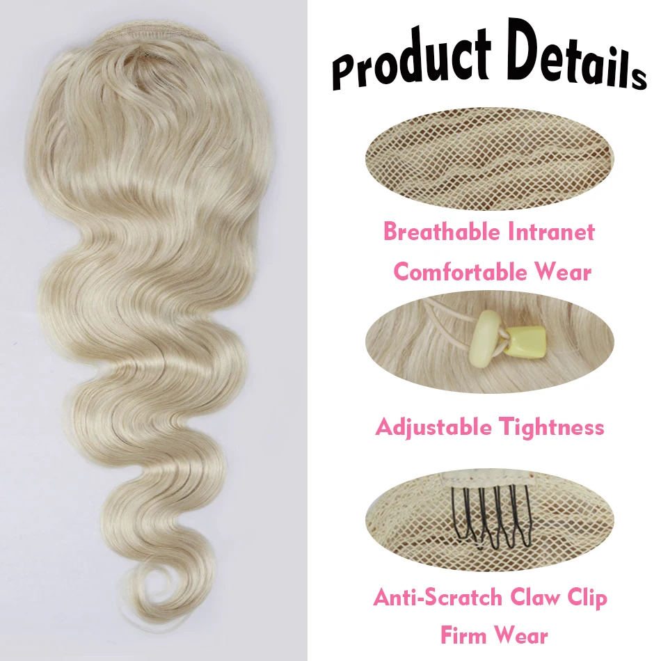 Audelami 18-28 inci 140-160g/Set Body Wave tali serut rambut manusia Remy rambut manusia ekstensi untuk wanita